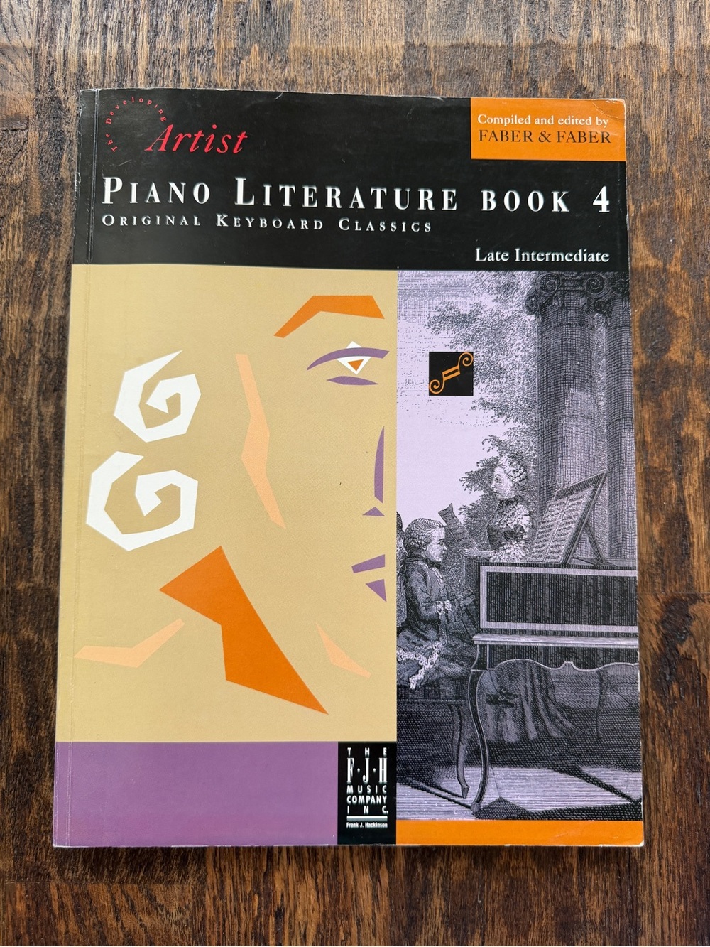 Piano Literature Book 4 Original Keyboard Classics Late Intermediate Faber